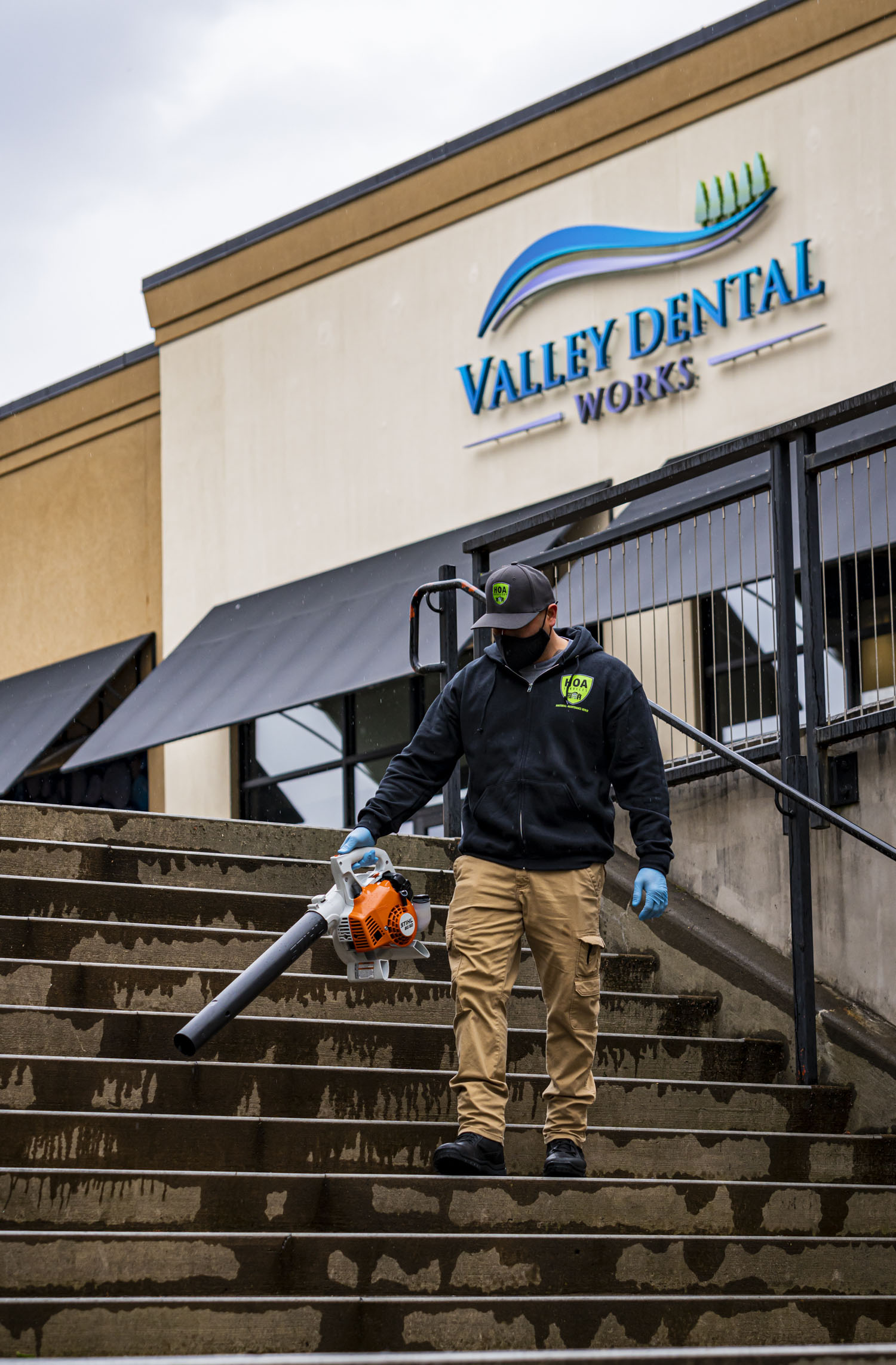 Janitorial services for commercial centers