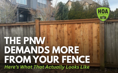 Choosing the Right Fence Material for a Portland Property: What the PNW Climate Actually Demands